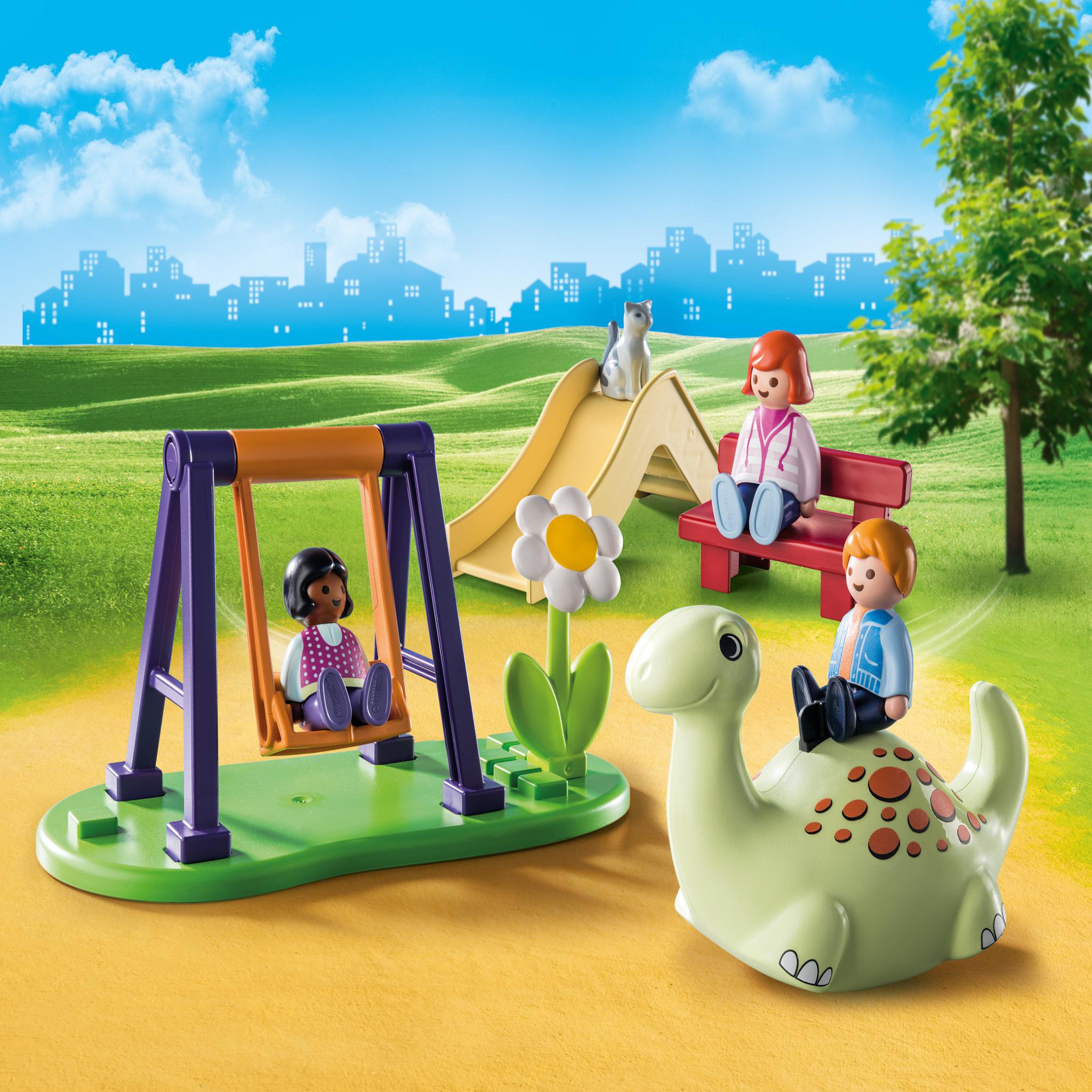 Voir la diapositive 4 : PLAYMOBIL 71157 - Aire de jeux