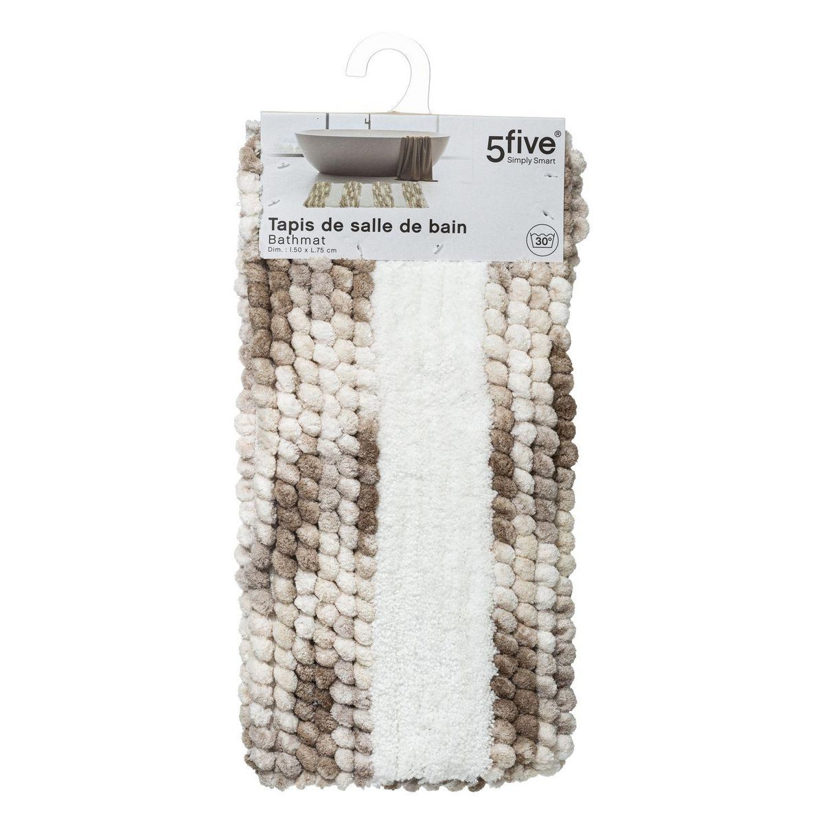 FIVE Tapis Epais pour salle de bain