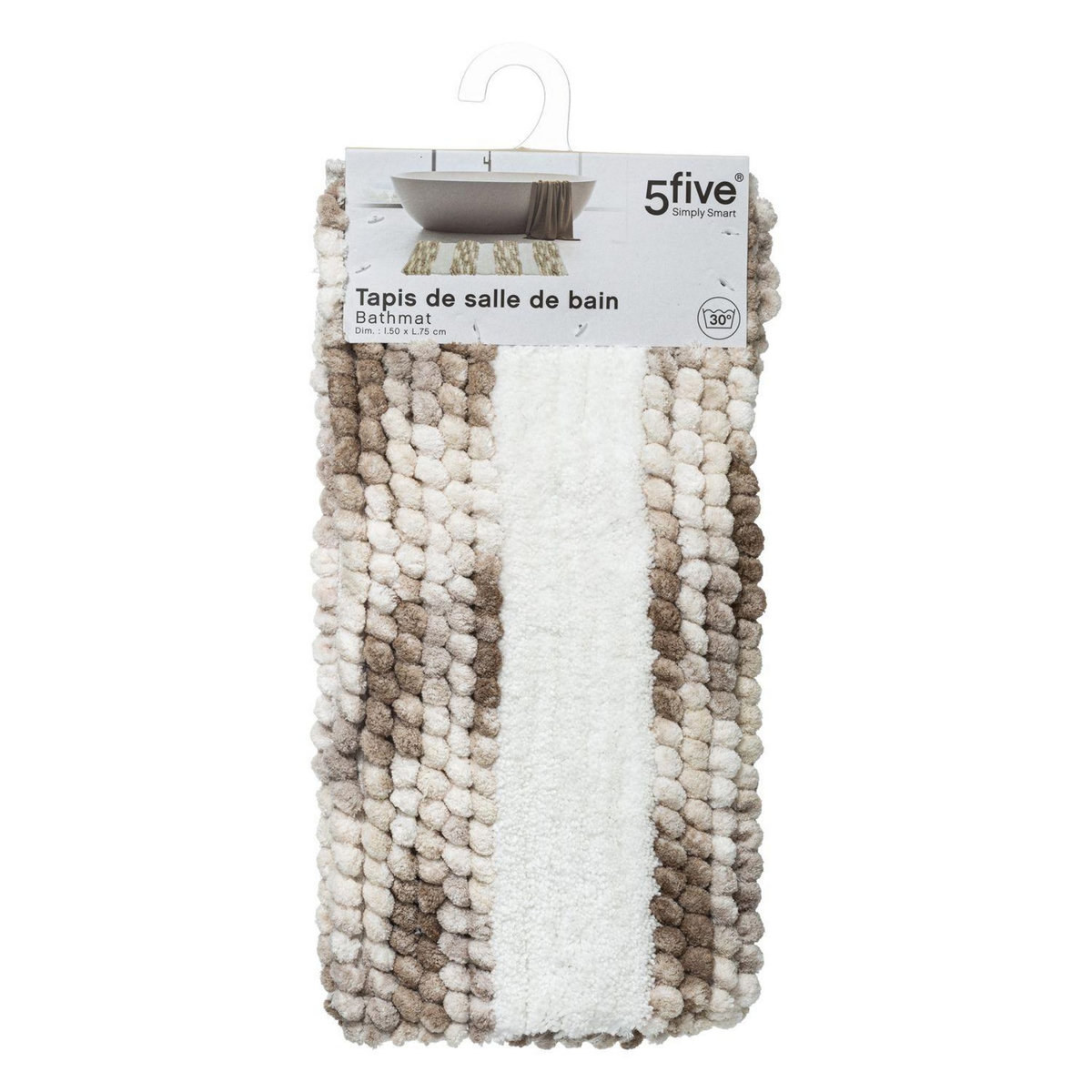 FIVE Tapis Epais pour salle de bain