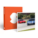 Smartbox Session de pilotage de 2 voitures de sport lors de 3 tours sur circuit - Coffret Cadeau Sport & Aventure
