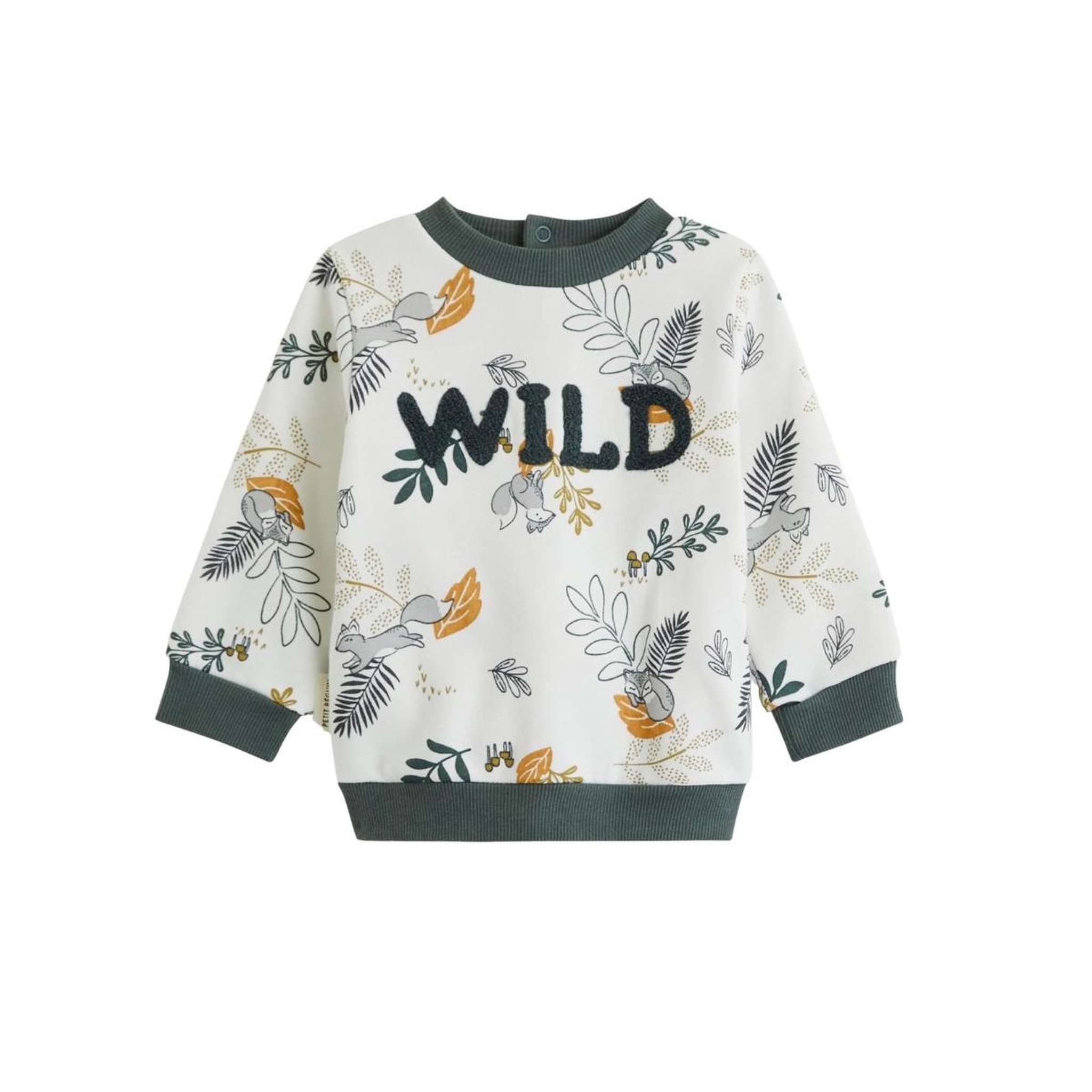 Voir la diapositive 5 : Petit Béguin Ensemble bébé sweat et pantalon en velours côtelé elliott