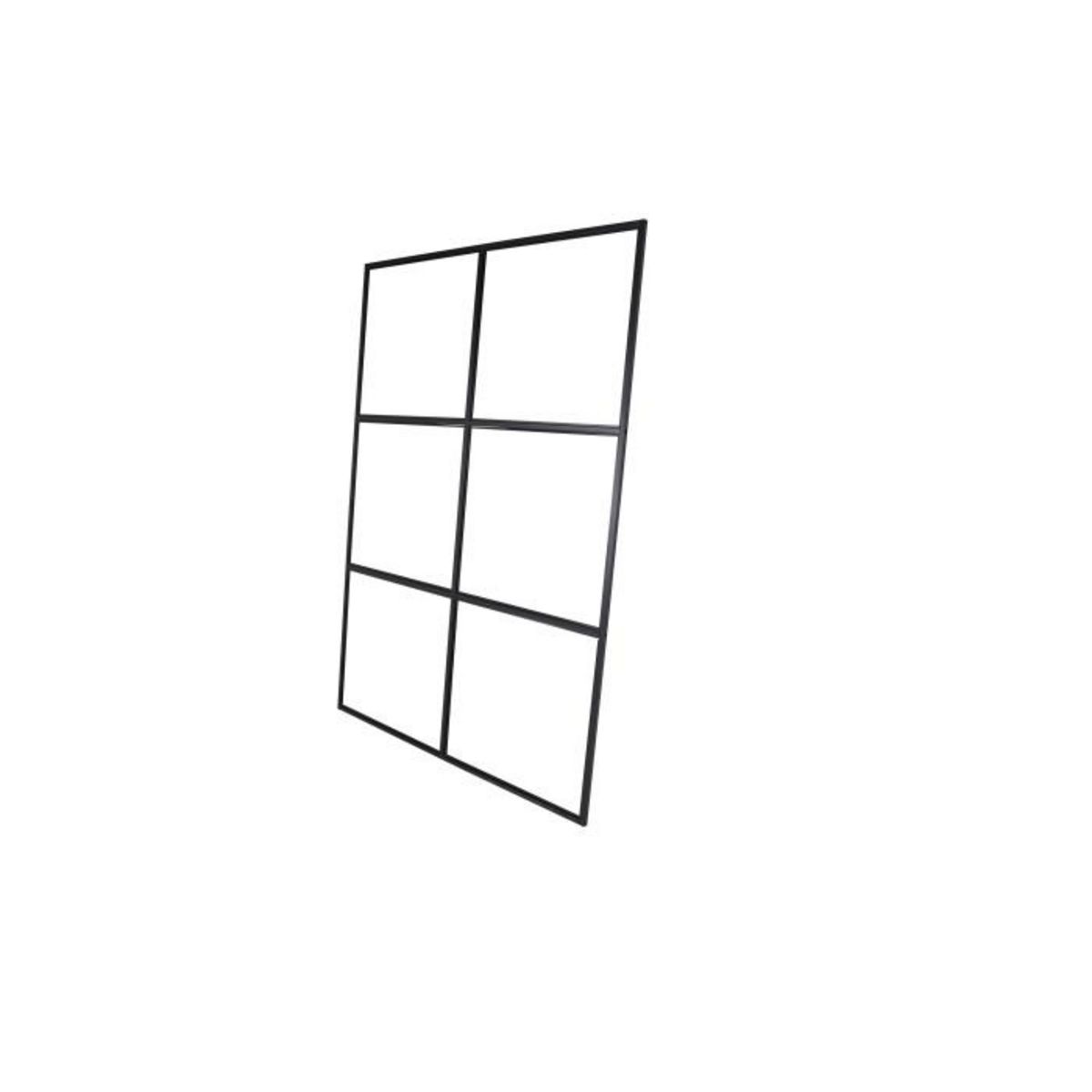 Paris Prix Cloison de Séparation  Leif  150x210cm Noir