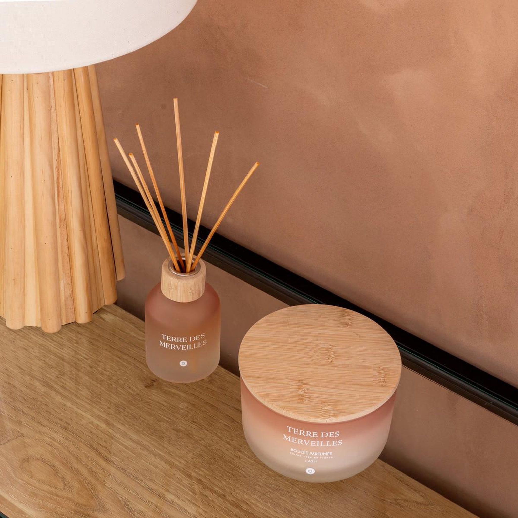 Voir la diapositive 2 : ATMOSPHERA Diffuseur de parfum en verre  sana  150ml terre des merveilles