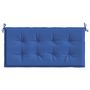 Voir la diapositive 4 : VIDAXL Coussin de banc de jardin bleu royal 120x50x3 cm tissu oxford