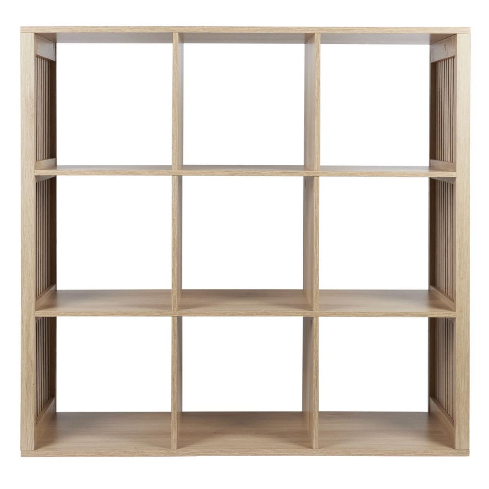 Voir la diapositive 2 : The Home Deco Factory Étagère modulable 9 cases  klaus  102cm marron