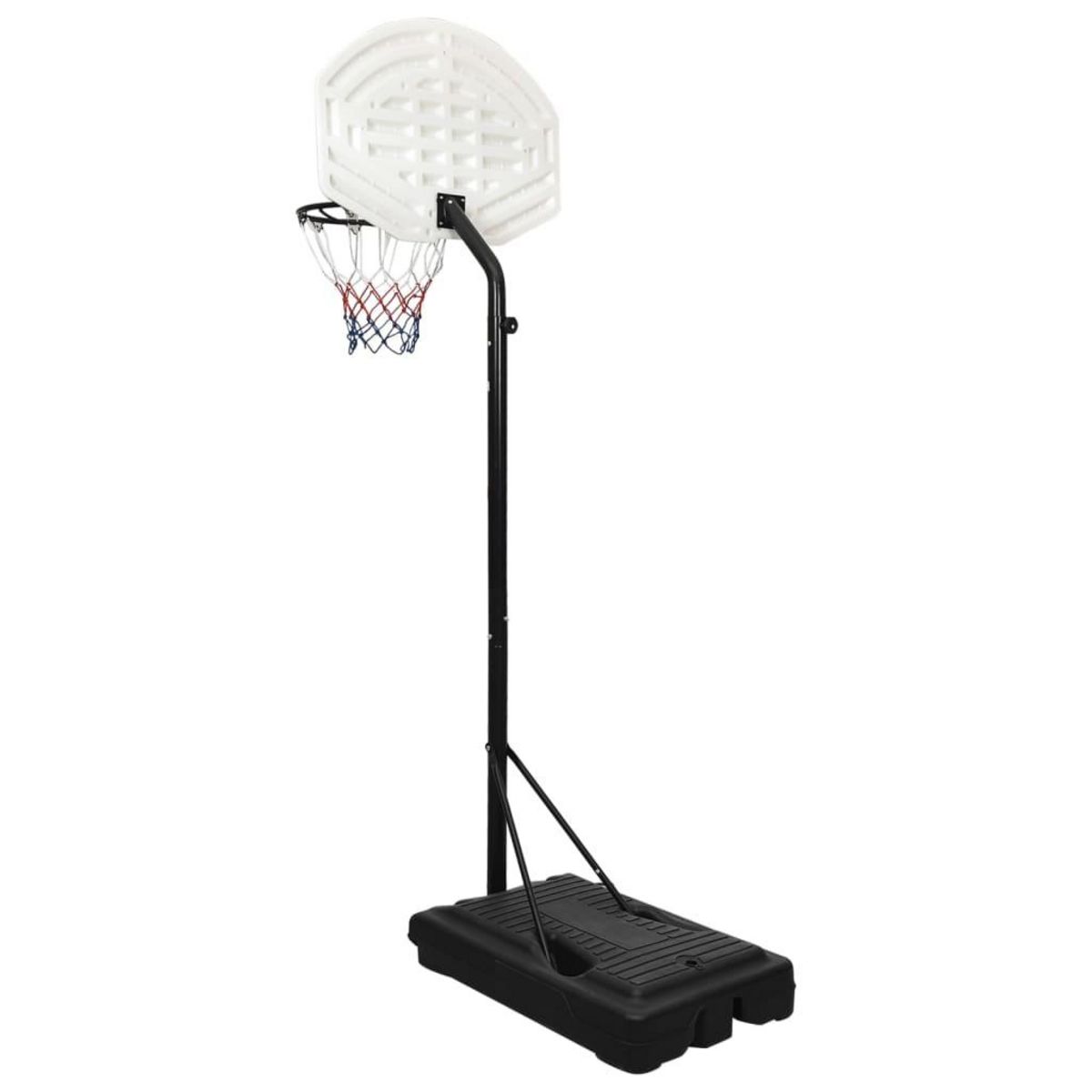 VIDAXL Support de basket-ball Blanc 237-307 cm Polyethylene