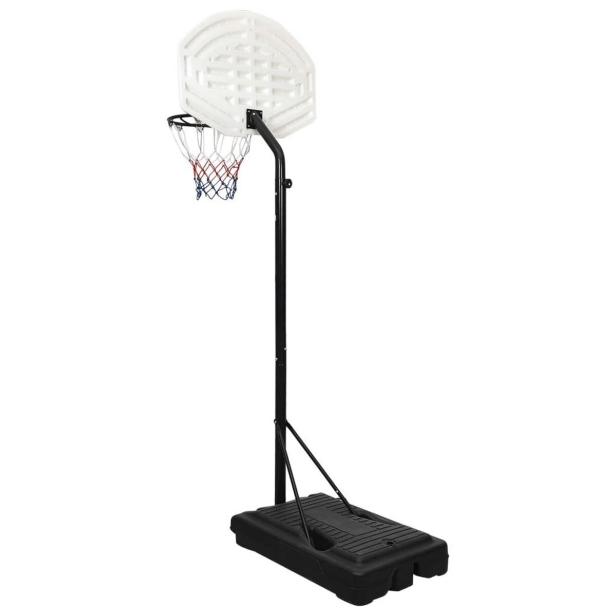 VIDAXL Support de basket-ball Blanc 237-307 cm Polyethylene
