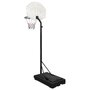 Voir la diapositive 4 : VIDAXL Support de basket-ball Blanc 237-307 cm Polyethylene