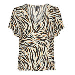 Vero Moda T-Shirt Blanc/Noir Femme Vero Moda Easy Joy. Coloris disponibles : Blanc