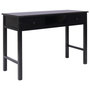 Voir la diapositive 1 : VIDAXL Bureau Noir 110 x 45 x 76 cm Bois
