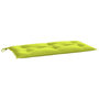 Voir la diapositive 4 : VIDAXL Coussins de banc de jardin lot de 2 vert vif tissu Oxford