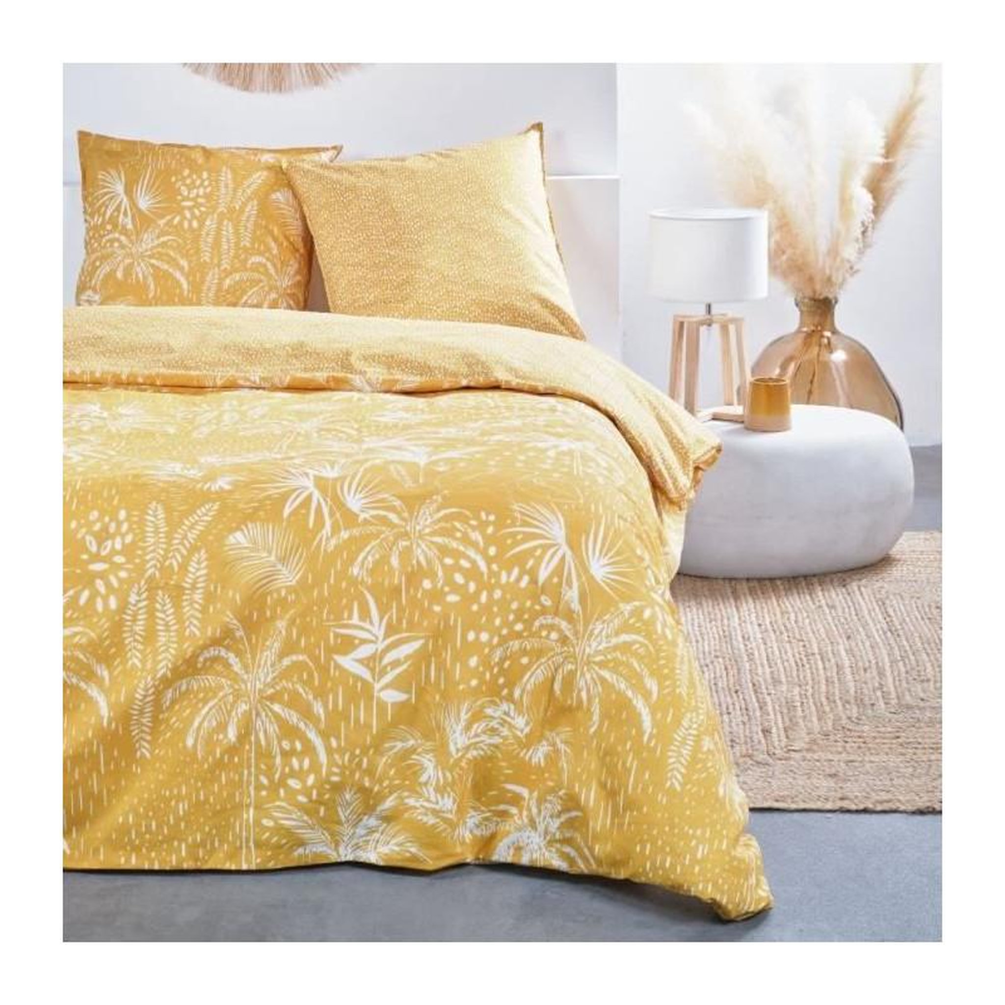 Voir la diapositive 1 : Today Parure de lit - TODAY - Sunshine - 116458 - 2 personnes - 220x240 cm - Coton - Imprimé 9.16