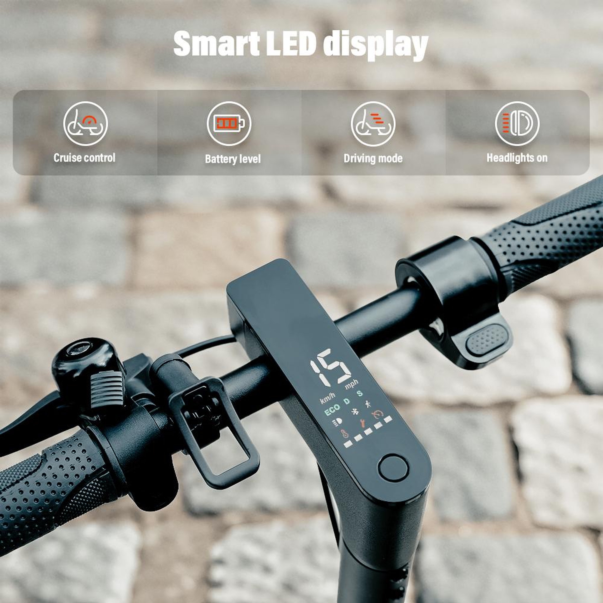 Voir la diapositive 5 : ISCOOTER Trottinette électrique iScooter W3, 36V 7,8Ah, pliable 8,5 , noir