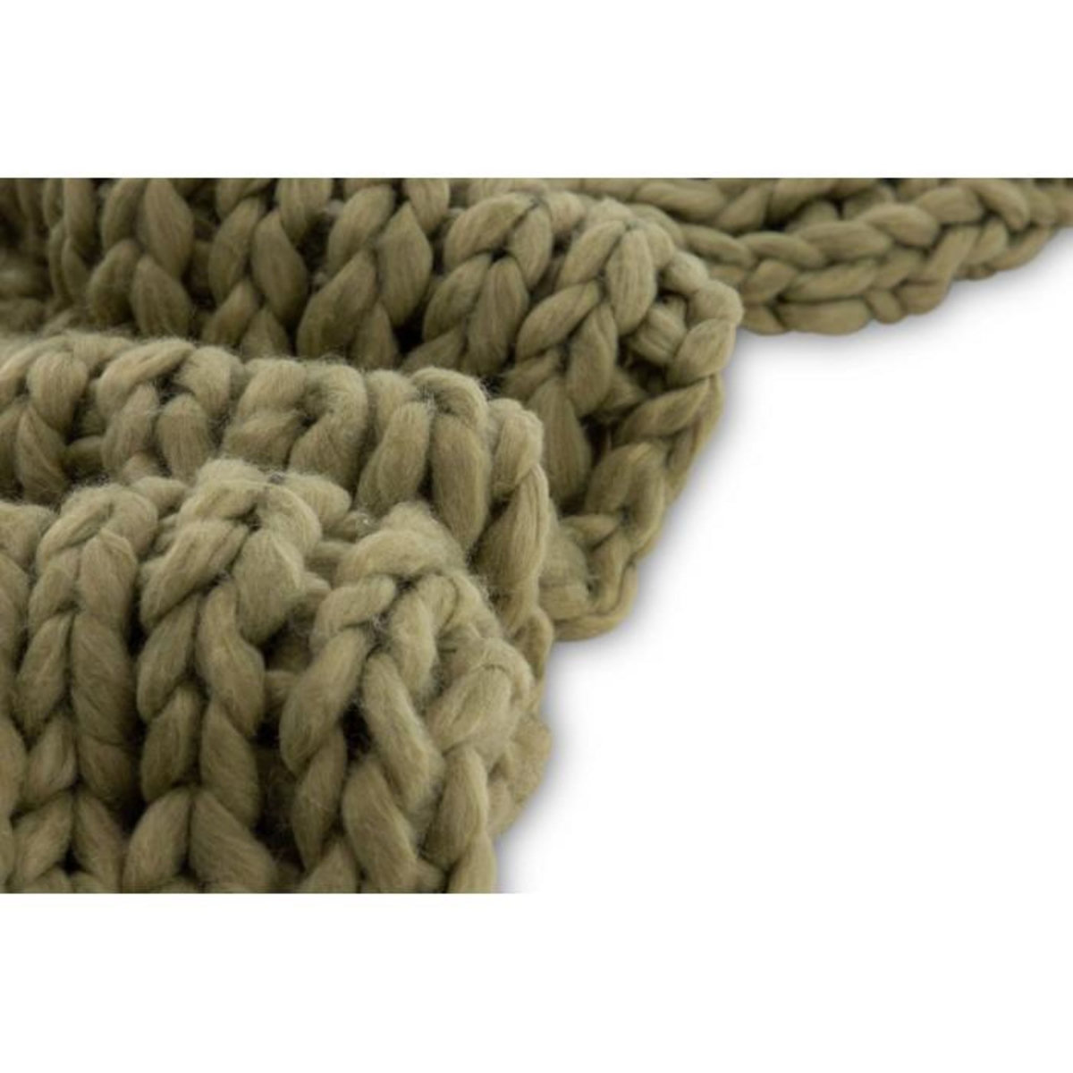 Paris Prix Plaid Uni  Kate  130x170cm Vert Mousse