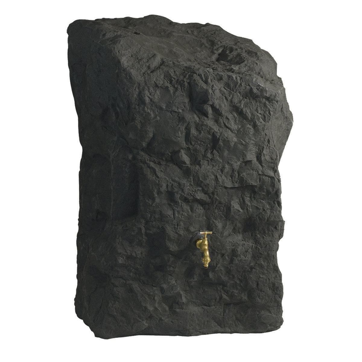 Belli Récupérateur d'eau aspect Rocher anthracite 300L