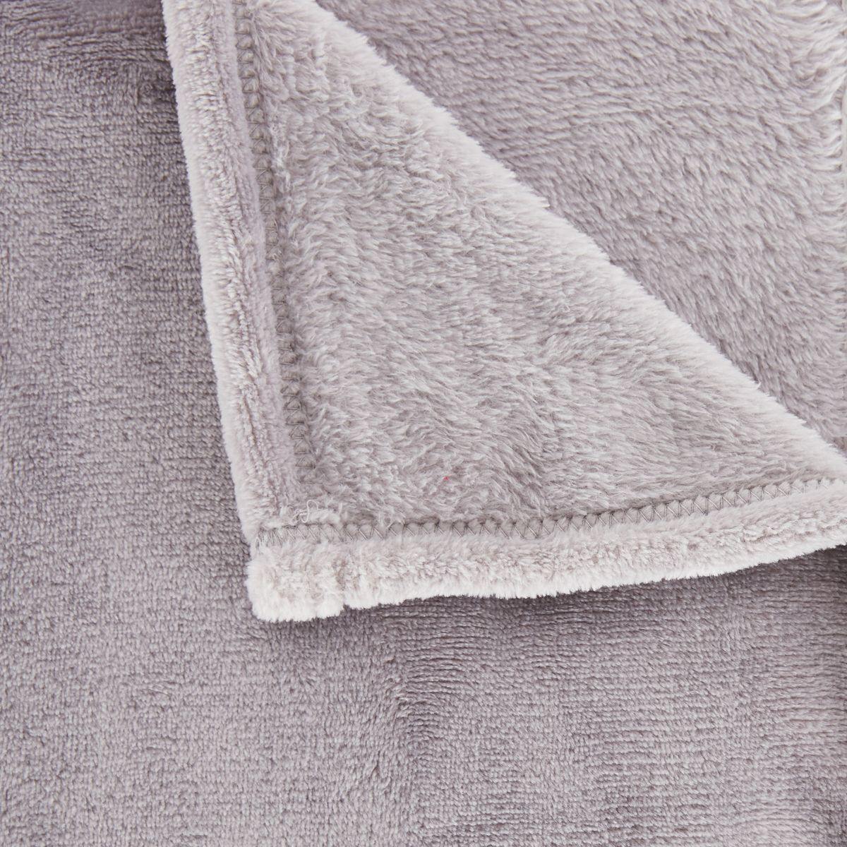 ACTUEL Couverture unie en polyester VELVET