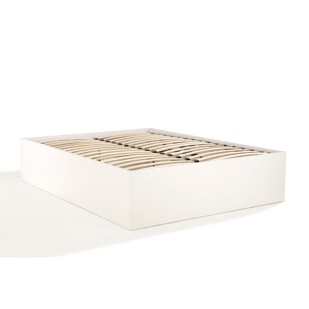 Lit coffre STAN + rangement à chaussures pour couchage 140x190cm