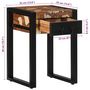 Voir la diapositive 6 : VIDAXL Table d'appoint multicolore 35x35x50cm bois massif recuperation