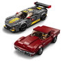 Voir la diapositive 4 : LEGO Speed Champions 76903 - Chevrolet Corvette C8.R Race Car et 1968 Chevrolet Corvette dès 8 ans