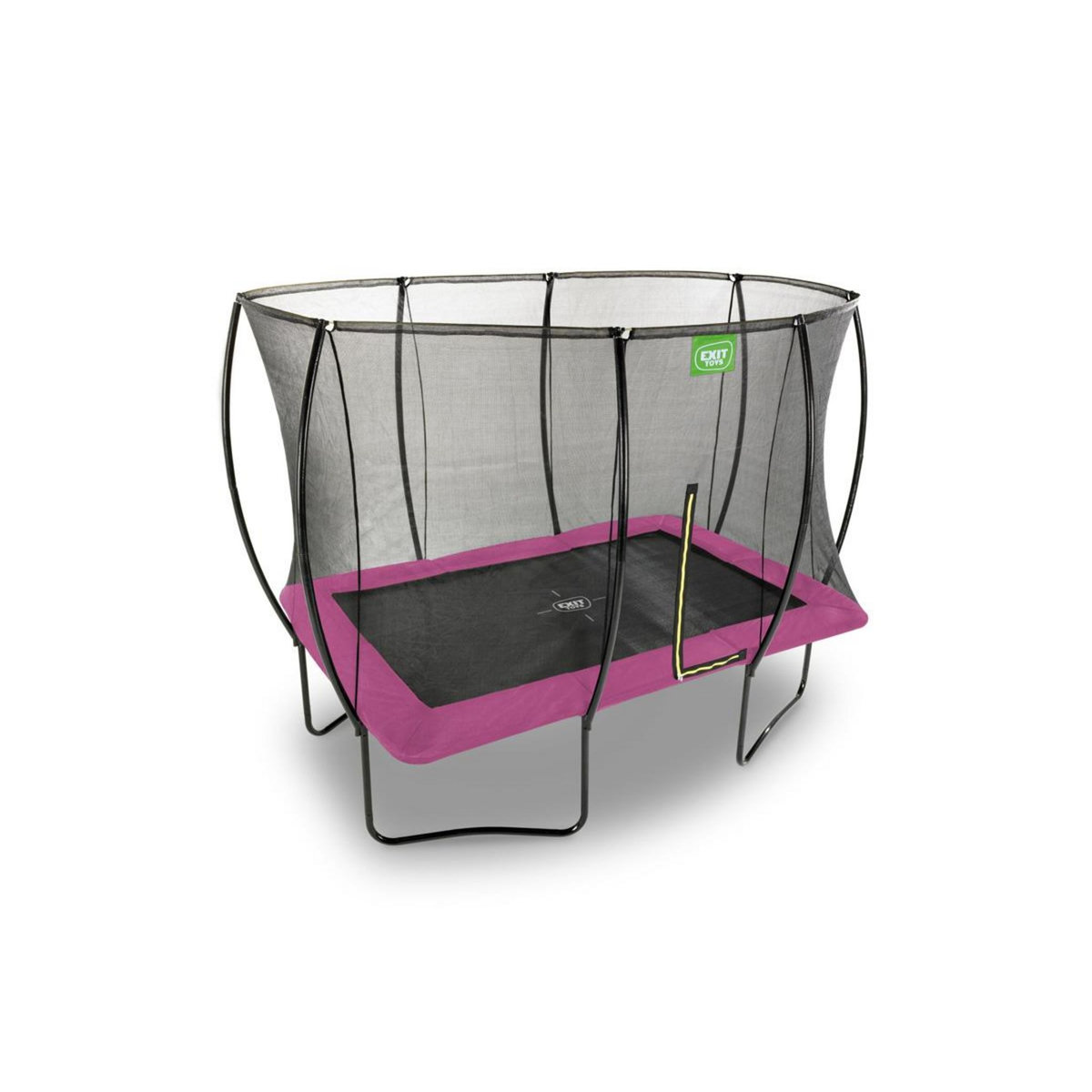 EXIT TOYS Trampoline Silhouette rectangulaire 244 x 366 cm Rose - Exit Toys