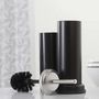 Voir la diapositive 2 : SEALSKIN Sealskin Porte-brosse et brosse de toilette Acero Noir 361730519