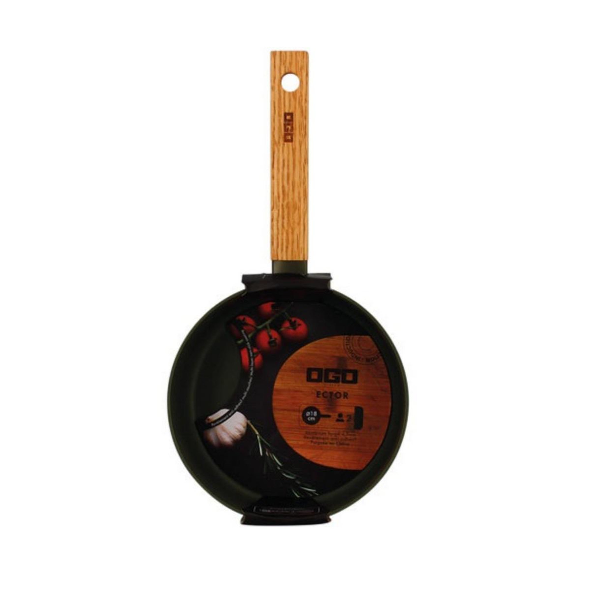 Voir la diapositive 3 : OGO LIVING Casserole 18cm kaki - 7930291