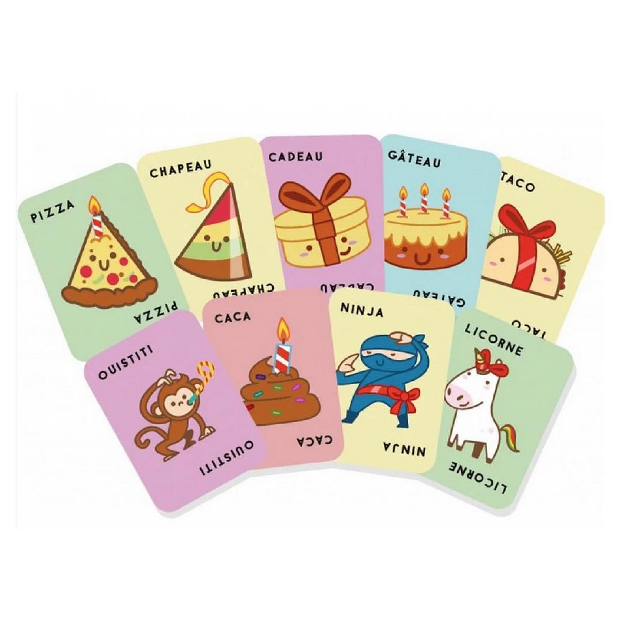 Voir la diapositive 2 : TRIBUO SAS TACO CHAPEAU CADEAU GATEAU PIZZA, -