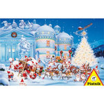 Piatnik PIATNIK Puzzle L'usine des jouets, bande dessinée 1000 pièces