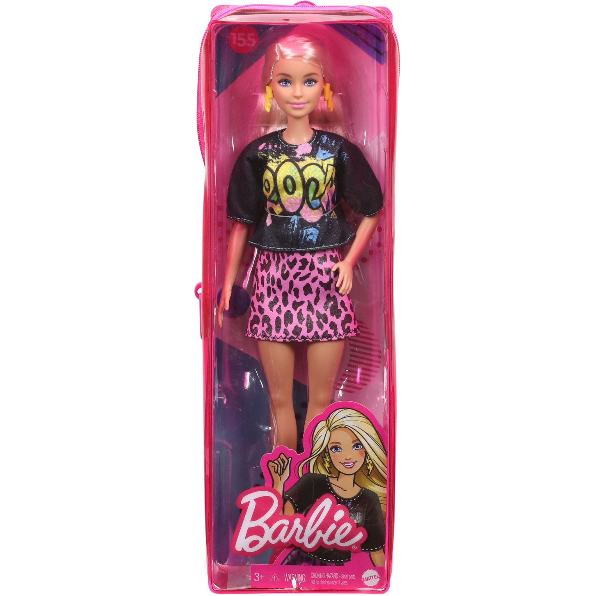 Voir la diapositive 3 : BARBIE Poupée Barbie Fashionistas - T Shirt Rock