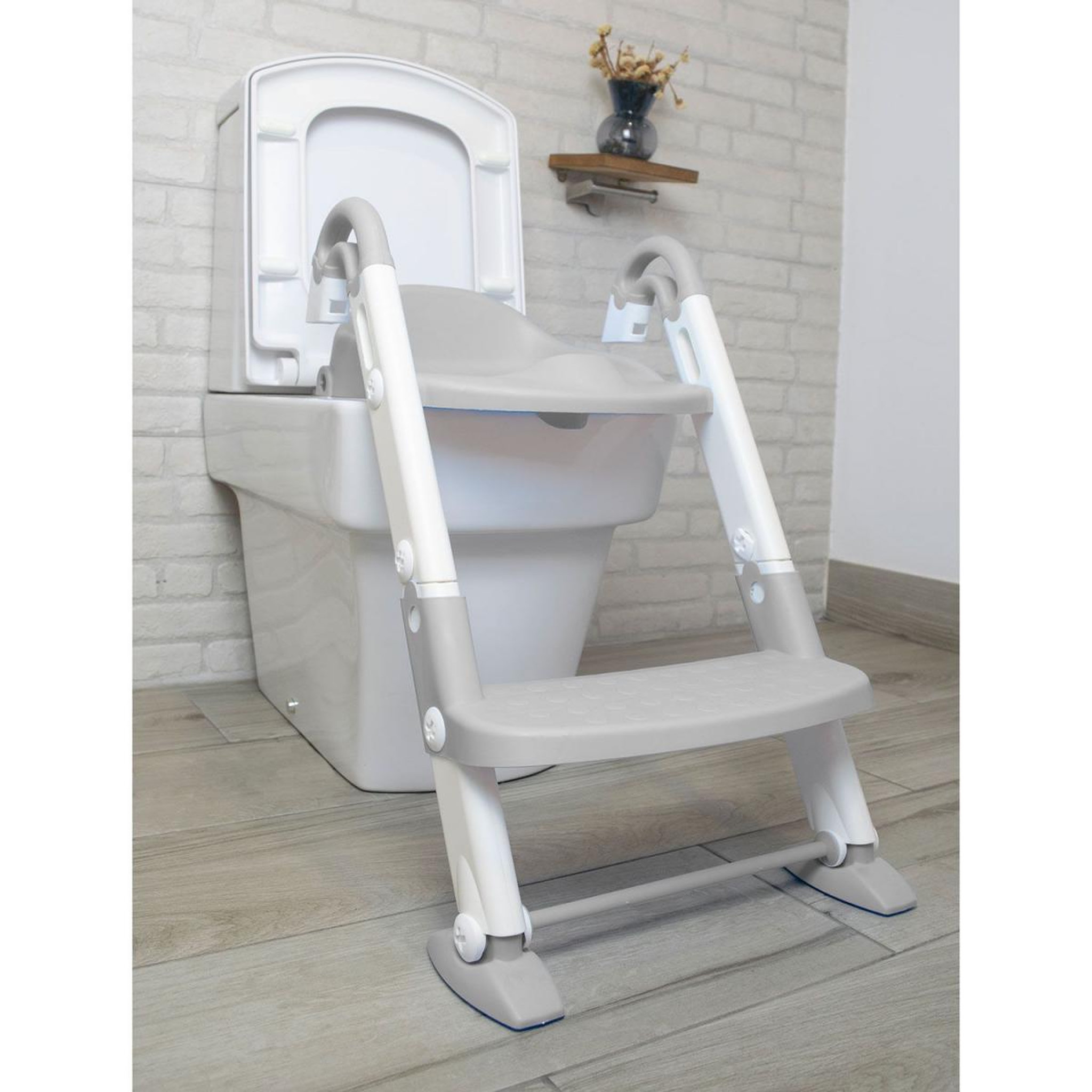 Voir la diapositive 2 : Asalvo Toilette 3 en 1 pour Enfants - Pratique et Réglable