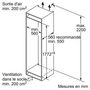 Voir la diapositive 5 : Neff Réfrigérateur combiné intégrable à glissières 267l - ki5862se0s