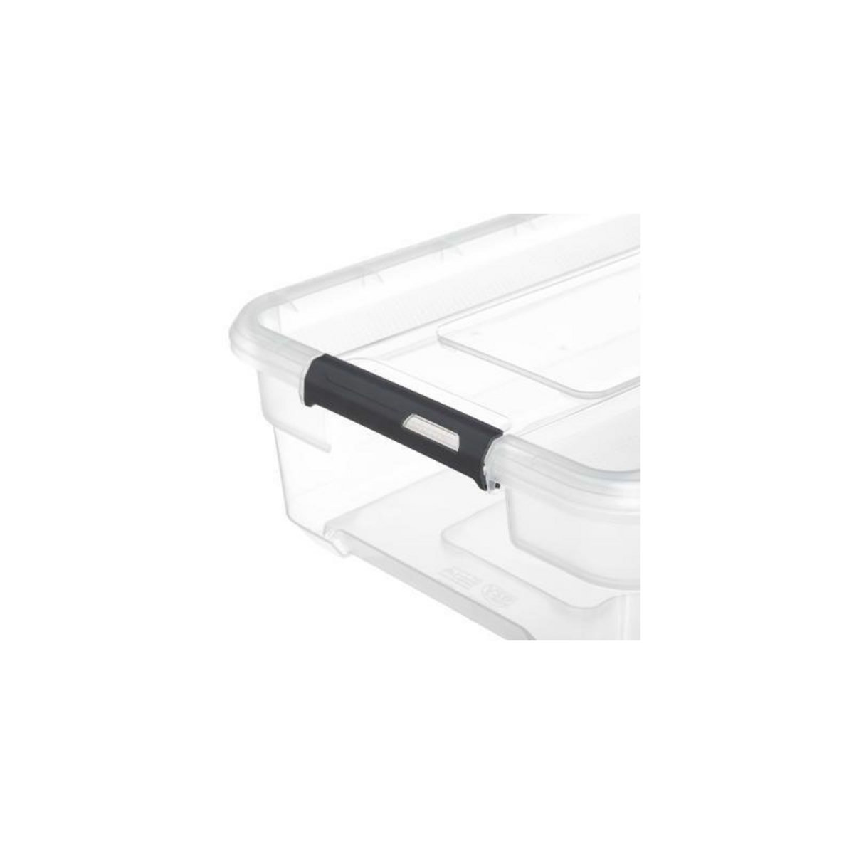  Boîte de Rangement  Solutions  26,5L Transparent