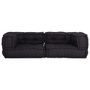 Voir la diapositive 2 : VIDAXL Pouf modulaire anthracite 140x70x36 tissu