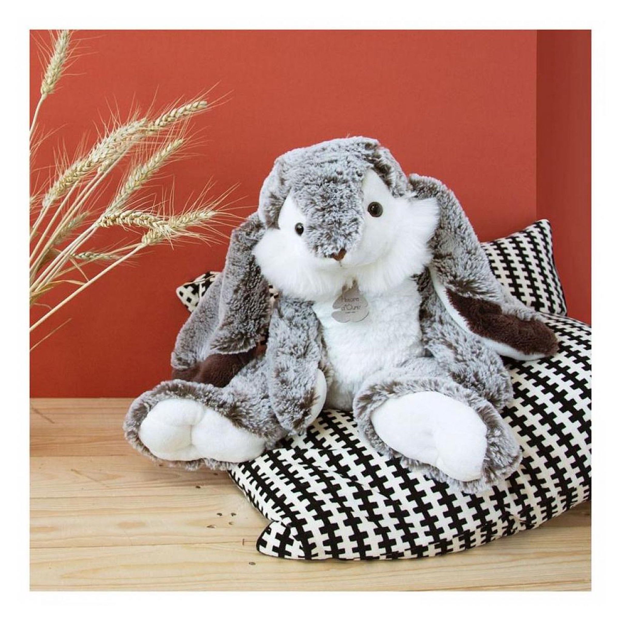 Voir la diapositive 5 : Histoire D'Ours Doudou - Lapin marius - 40 cm