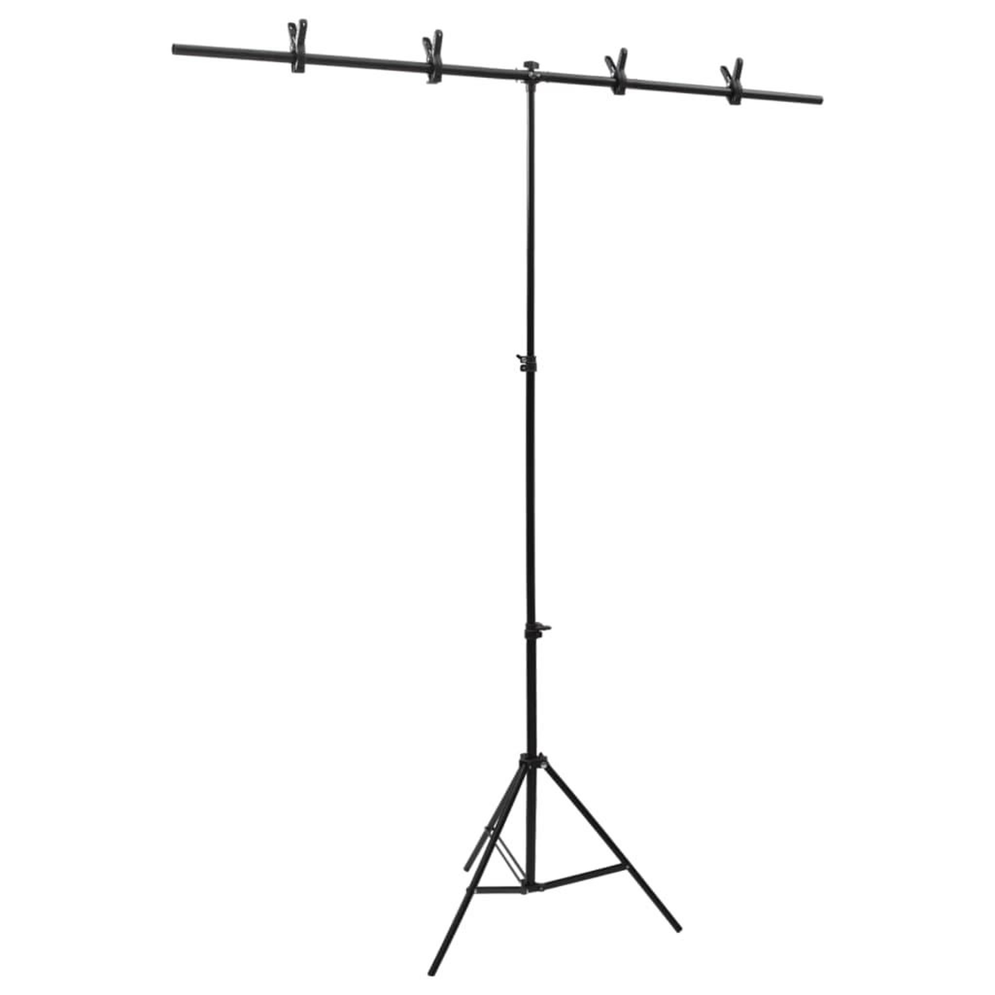 Voir la diapositive 4 : VIDAXL Kit de studio photo avec eclairage ecran de fond et reflecteur