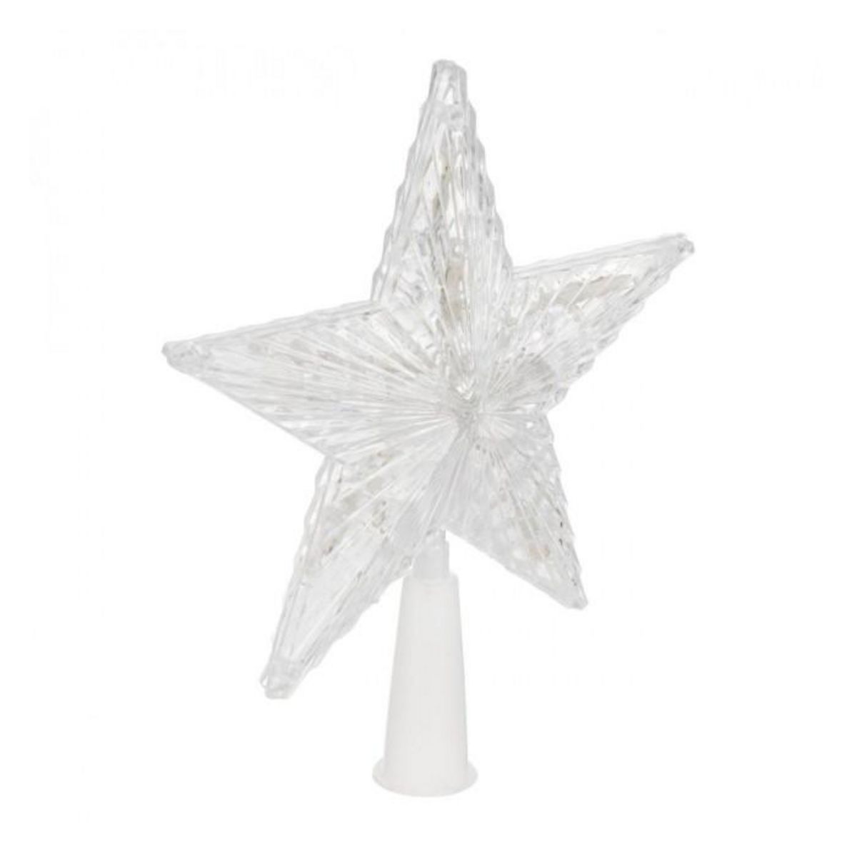 FEERIC LIGHT & CHRISTMAS Cimier Sapin Lumineux  Étoile  19cm Multicolore