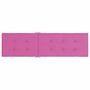 Voir la diapositive 5 : VIDAXL Coussin de chaise longue rose tissu oxford