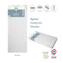 Voir la diapositive 3 : BABYCALIN Matelas hygiène déhoussable lit bébé 60 x 120 cm - 100% polyuréthane - Blanc