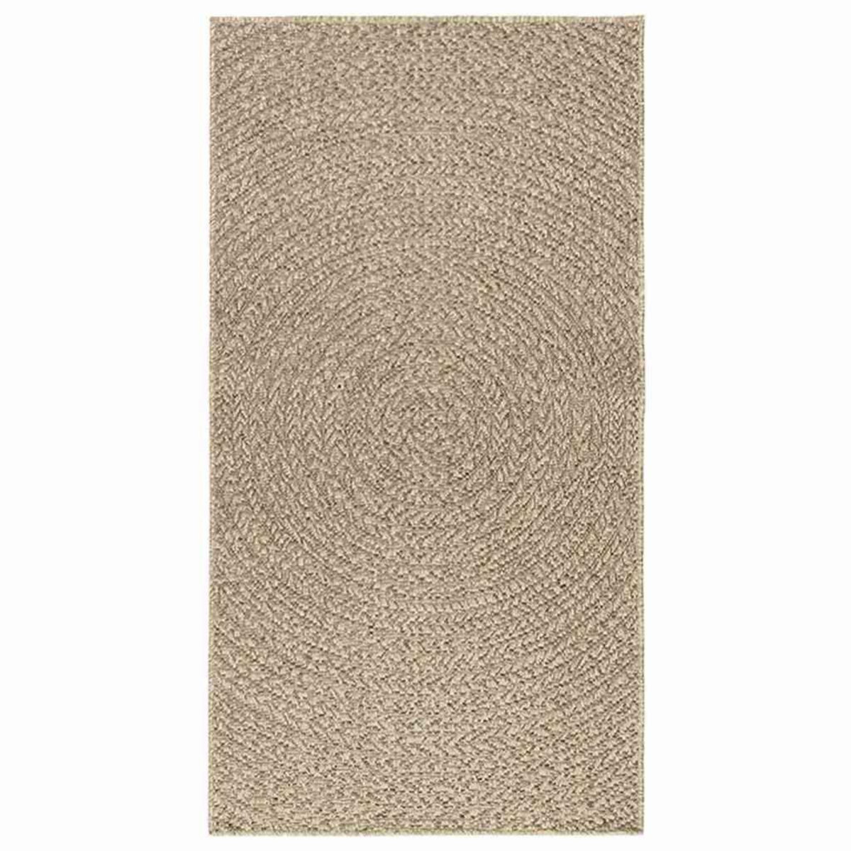VIDAXL Tapis ZIZUR beige 80x150 cm aspect de jute interieur exterieur