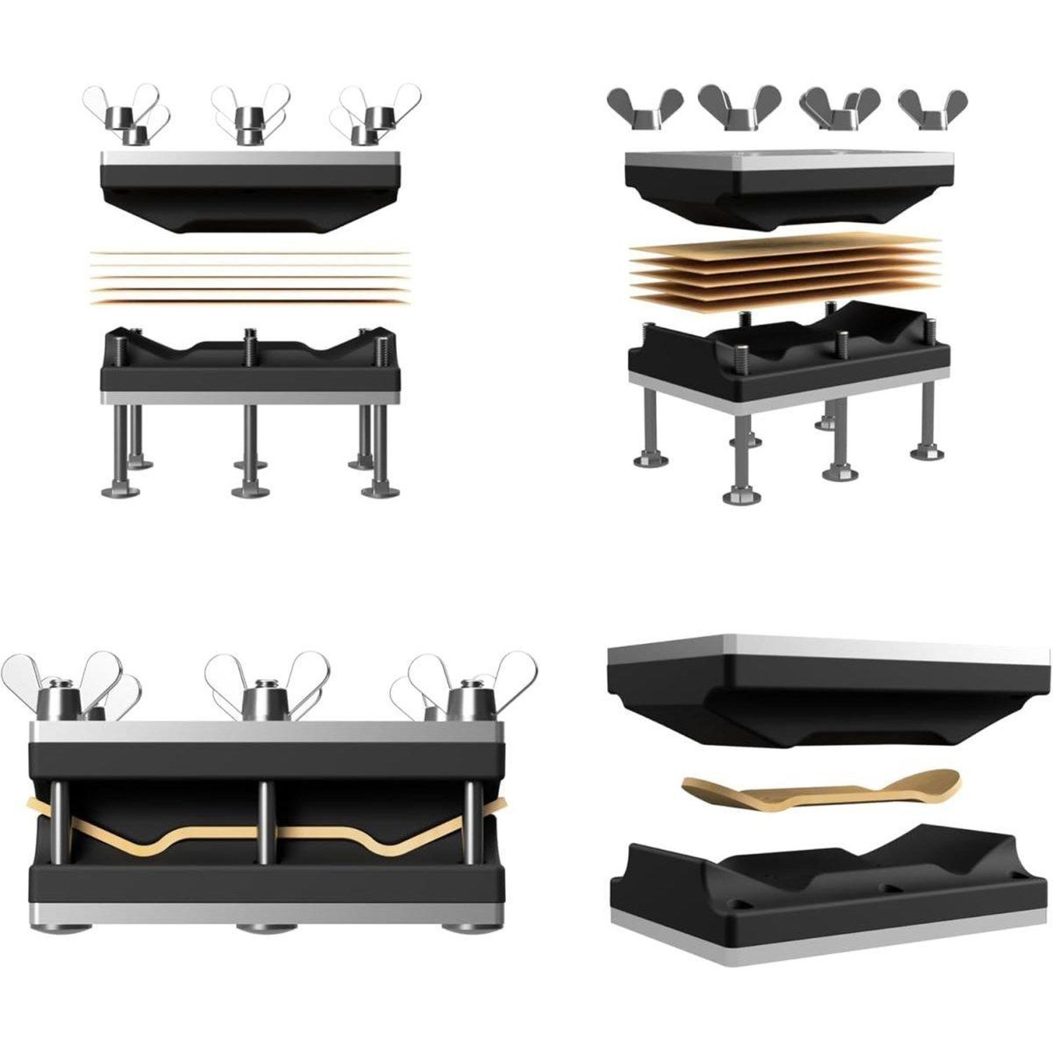 Voir la diapositive 4 : CRESKATE - kit construction fingerskate