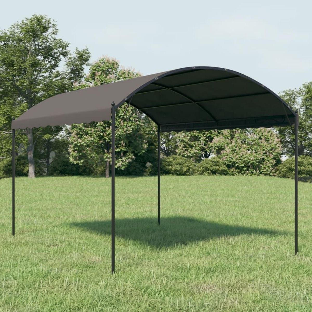 VIDAXL Auvent de parasol 3 x 4 m Anthracite