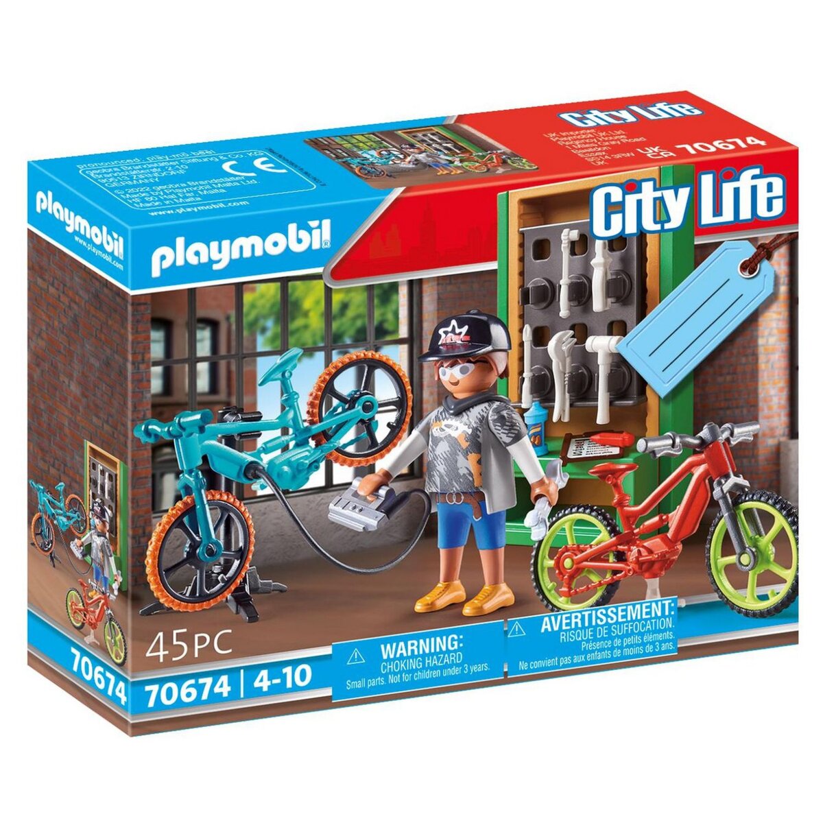 Voyage à vélo PLAYMOBIL - Playmobil