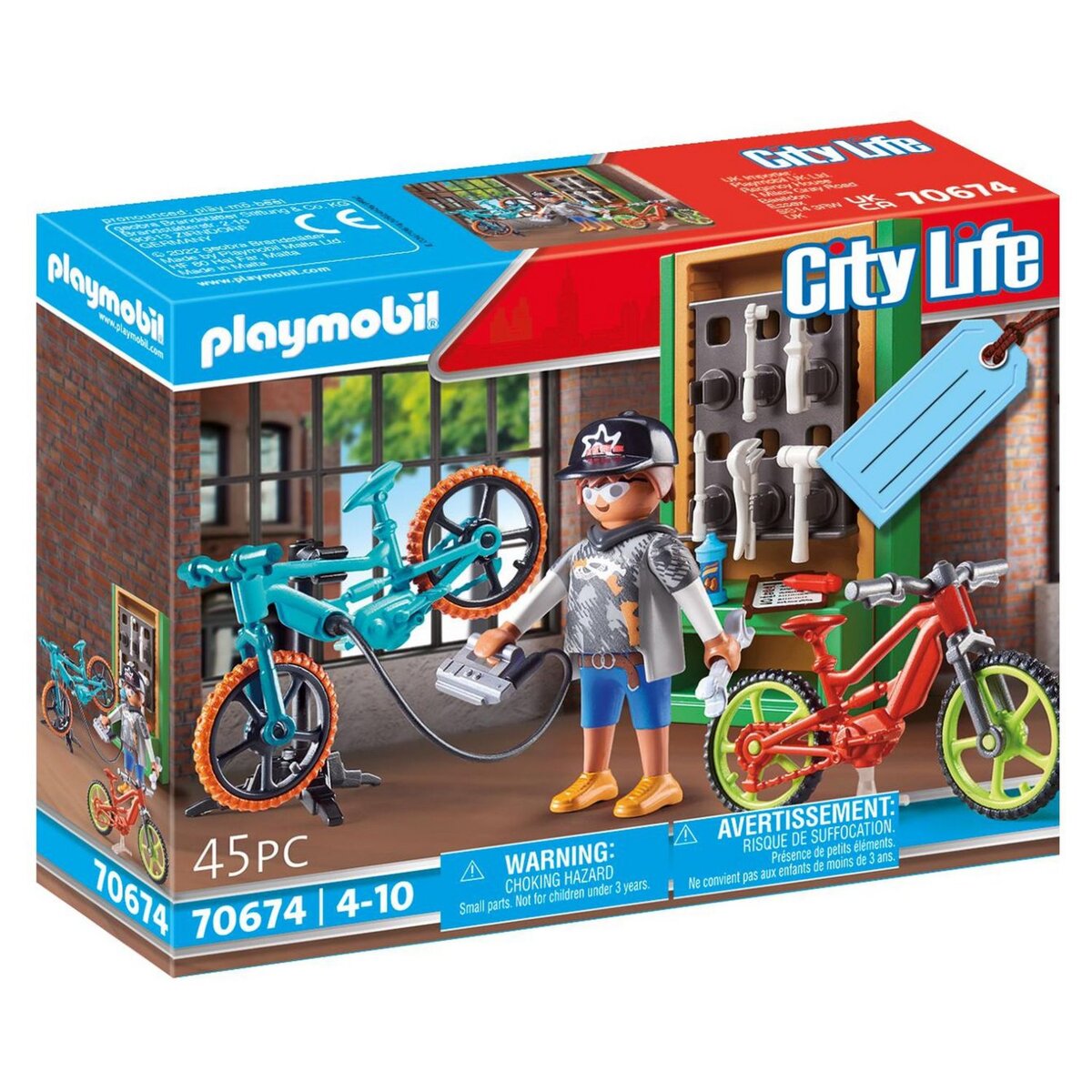 Livraison à domicile PLAYMOBIL® City Life Valisette école, 70314