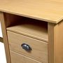 Voir la diapositive 4 : VIDAXL Bureau Hill avec 3 tiroirs 120x50x74 cm Pin solide