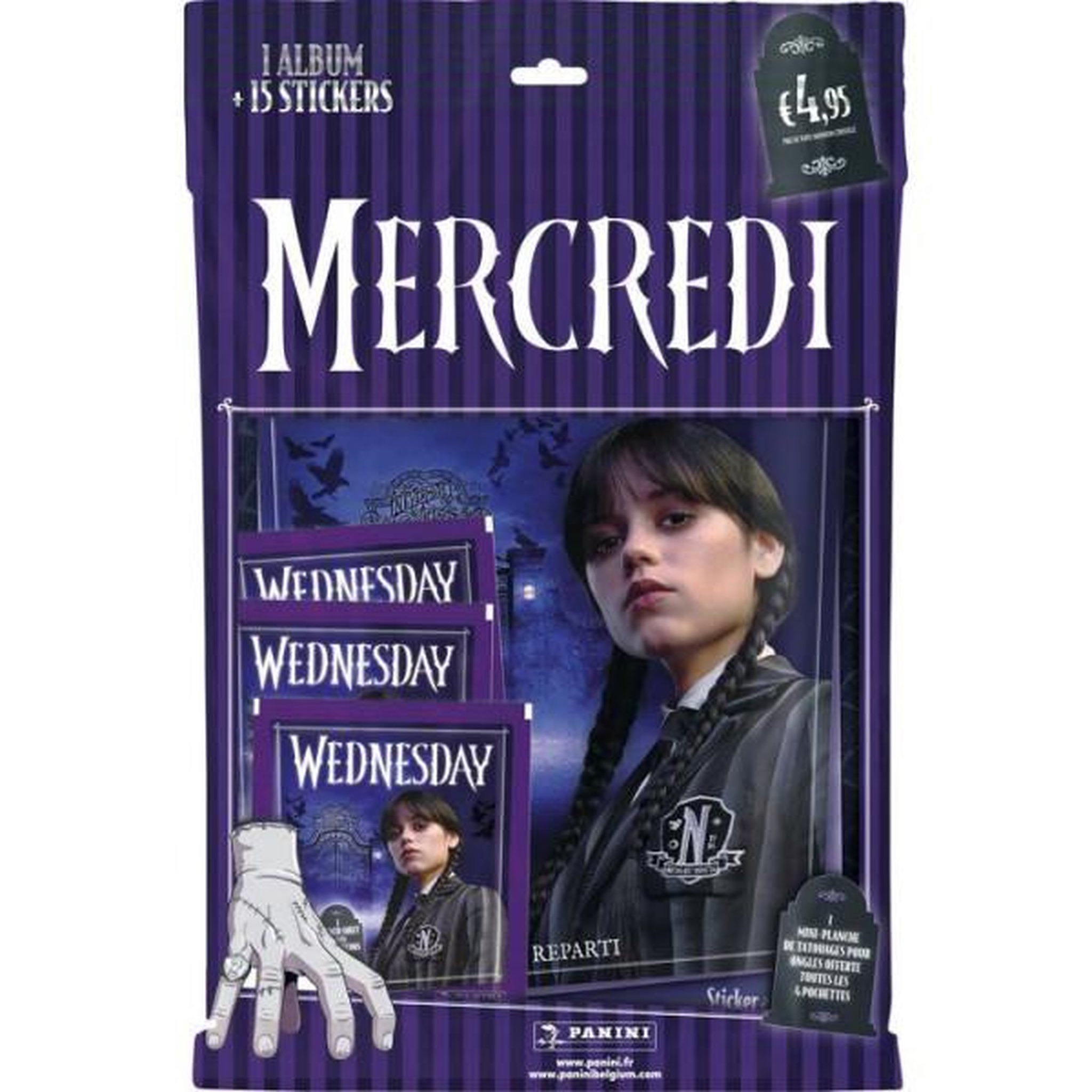 Voir la diapositive 2 : Panini Album - PANINI - Wednesday 2