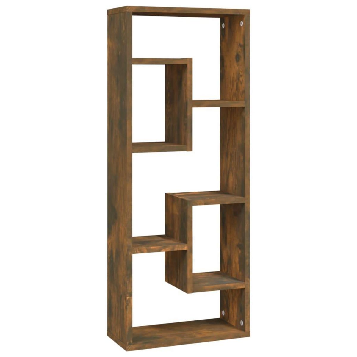 VIDAXL Etagere murale Chene fume 36x16x90 cm Bois d'ingenierie