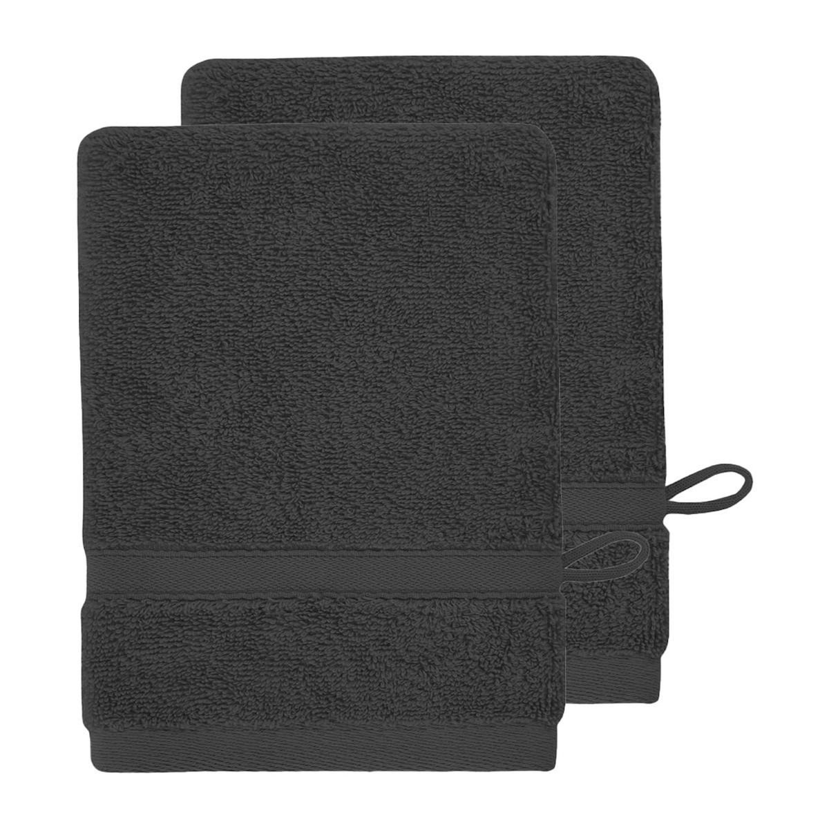 Sensei Maison Lot de 2 gants en coton biologique 520 g/m² BIO ORGANIKA