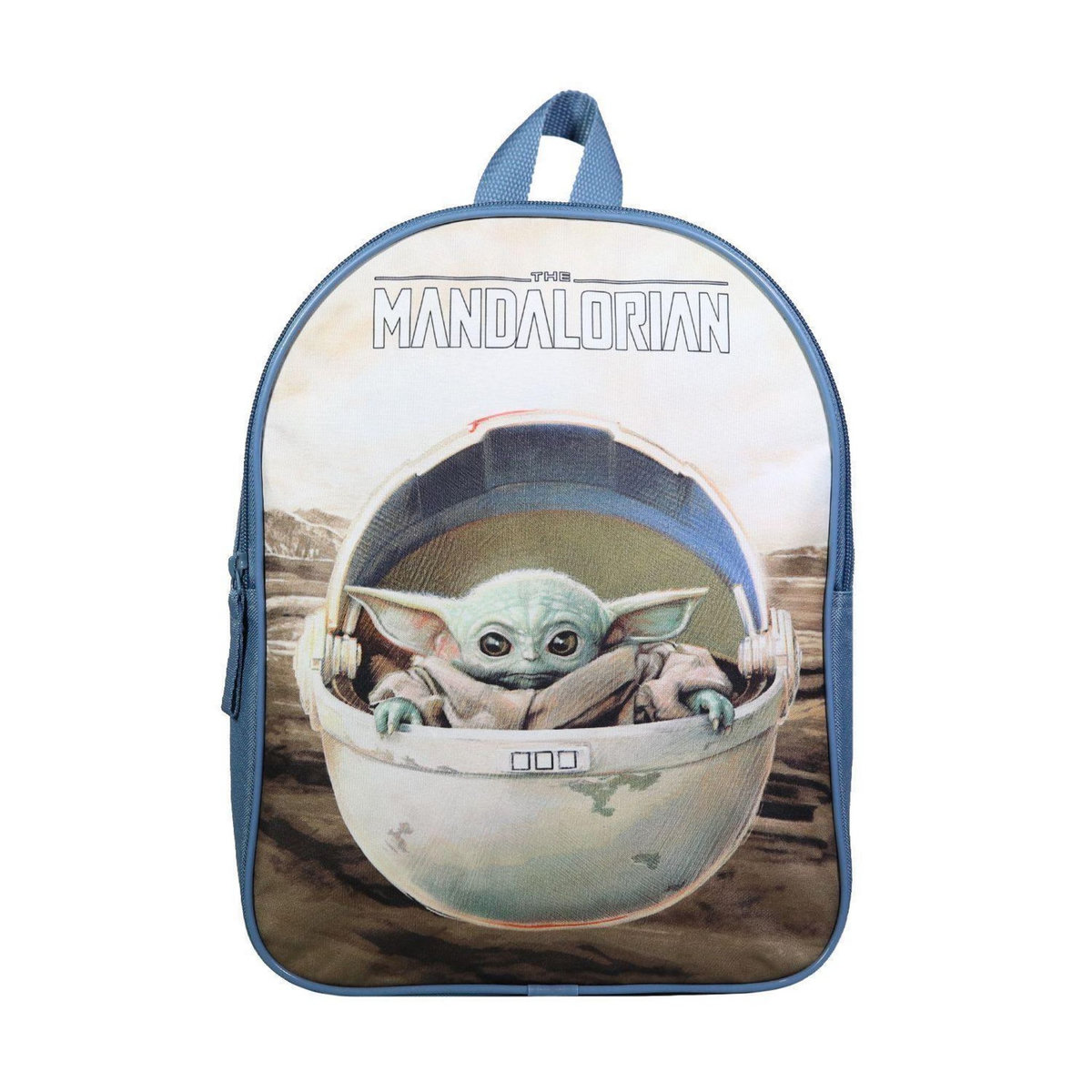 Bagtrotter BAGTROTTER Sac à dos gouter maternelle 31 cm Baby Yoda Disney Star Wars / The Mandalorian Beige