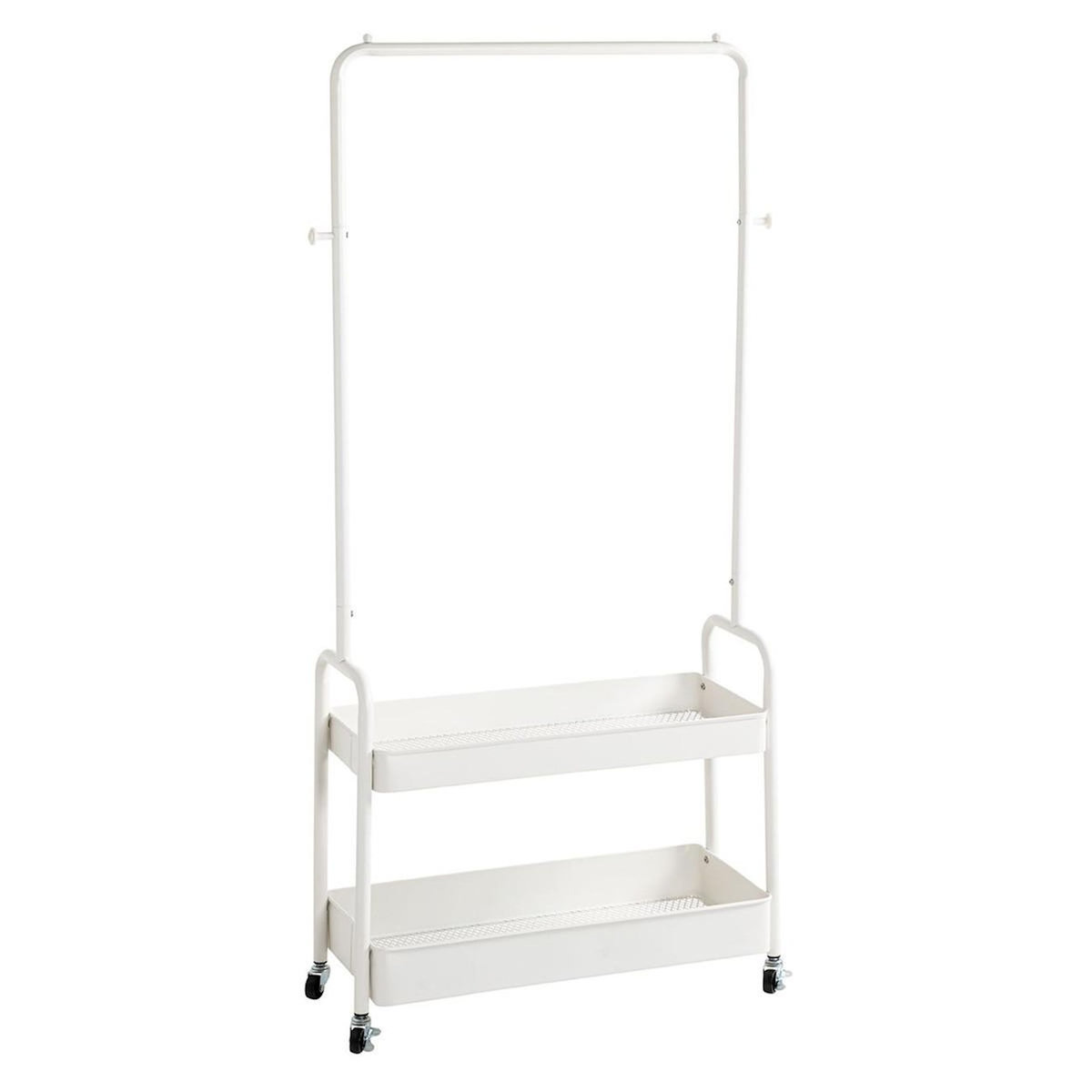 Paris Prix Portant à Vêtements Design  Alba  155cm Blanc