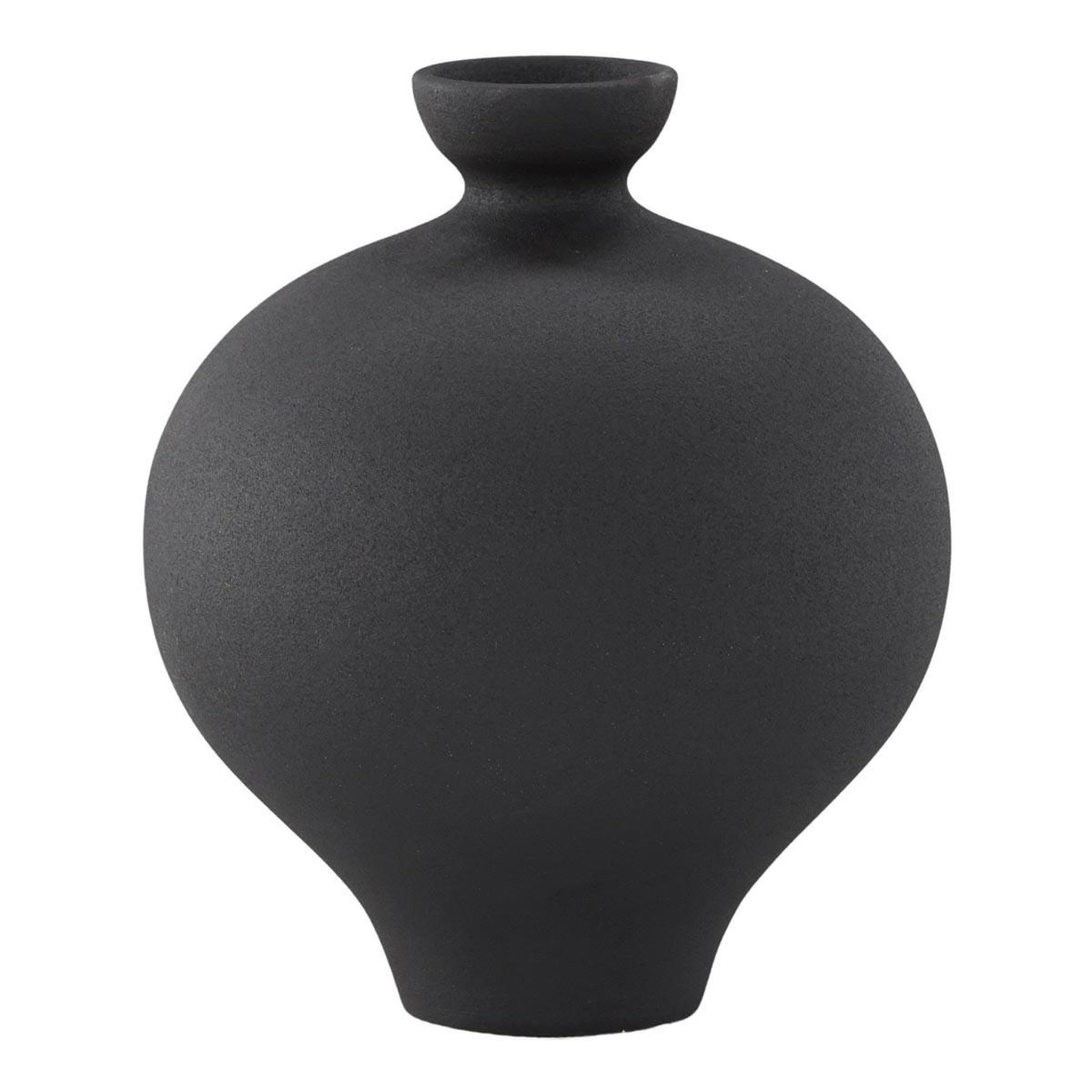 Paris Prix Vase déco  rellis  24cm noir